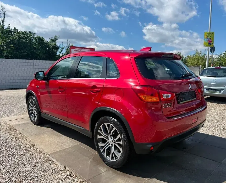 Gebraucht Mitsubishi ASX Diamant Edition 117 PS (86 kW) 2018 Rot SUV