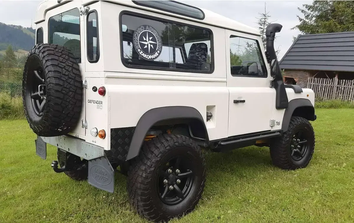 Gebraucht Land Rover Defender 122 PS (89 kW) 1998 Weiß SUV
