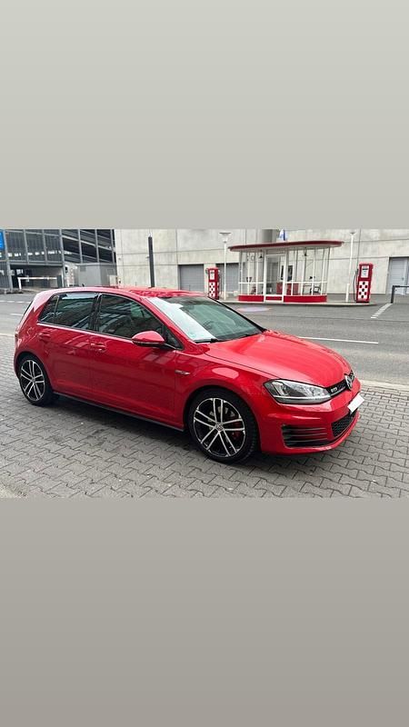 Gebraucht VW Golf VII GTD 184 PS (135 kW) 2016 Rot Kleinwagen
