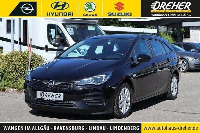Onyx schwarz Gebraucht 2020 Opel Astra Edition Kombi | 15.990 € (Fairer Preis) - Bild 1/3