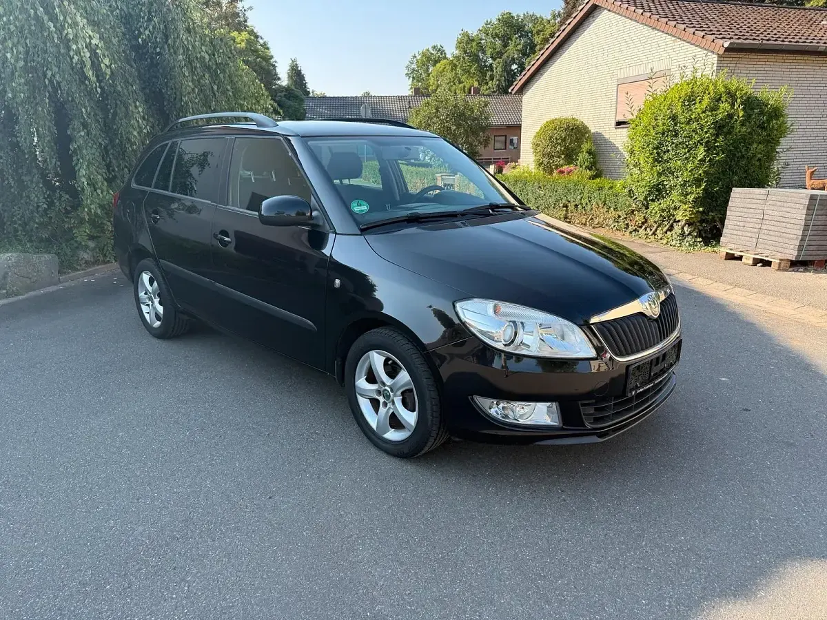 Gebraucht Skoda Fabia 86 PS (63 kW) 2010 Schwarz Kombi