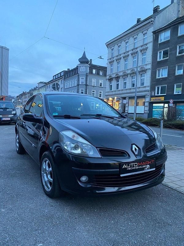 Schwarz Gebraucht 2008 Renault Clio II Expression Kleinwagen | 2.400 € (Fairer Preis) - Bild 1/4