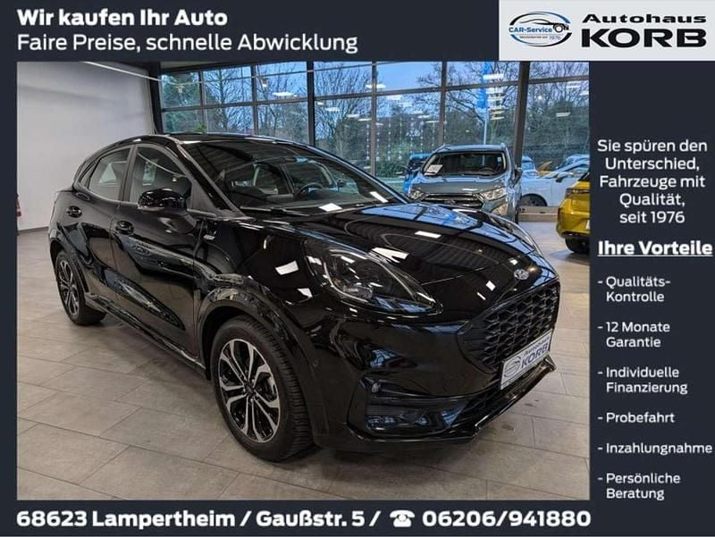 Schwarz Gebraucht 2023 Ford Puma ST-Line SUV | 20.900 € (Fairer Preis) - Bild 1/4