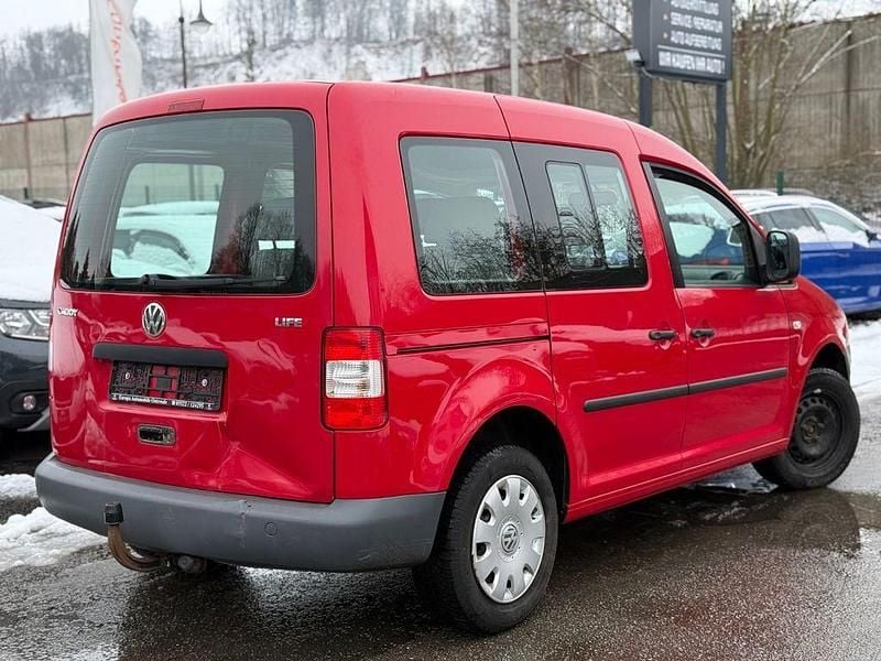Gebraucht VW Caddy Life 80 PS (58 kW) 2009 Rot Van / Kleinbus