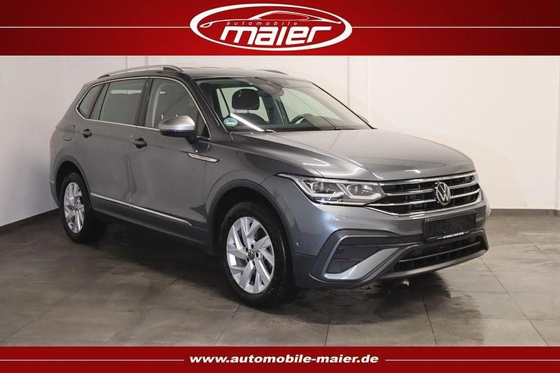 Platinum grey metallic Gebraucht 2022 VW Tiguan Allspace Life SUV | 23.800 € (Fairer Preis) - Bild 1/4