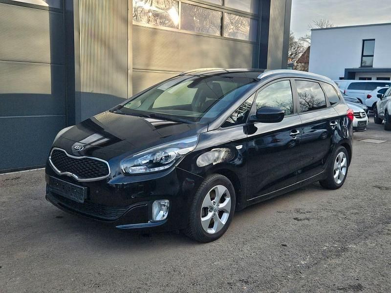 Schwarz Gebraucht 2013 Kia Carens Vision Van / Kleinbus | 5.950 € (Guter Preis) - Bild 1/4