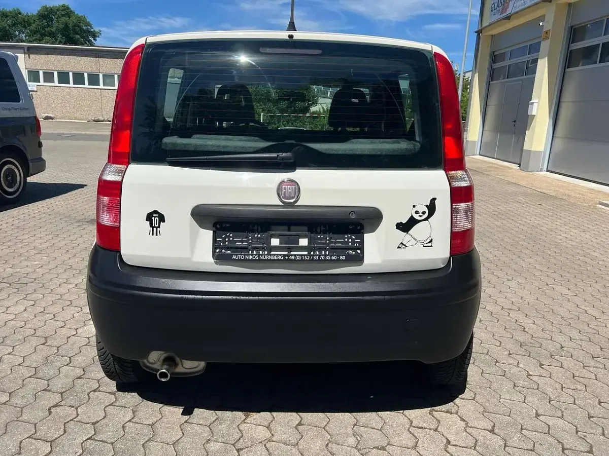 Gebraucht Fiat Panda Active 54 PS (39 kW) 2009 Weiß Kleinwagen