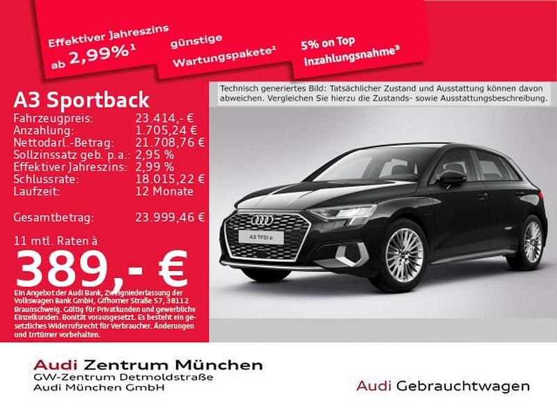 Gebraucht Audi A3 Performance 204 PS (150 kW) 2022 Brillantschwarz Limousine
