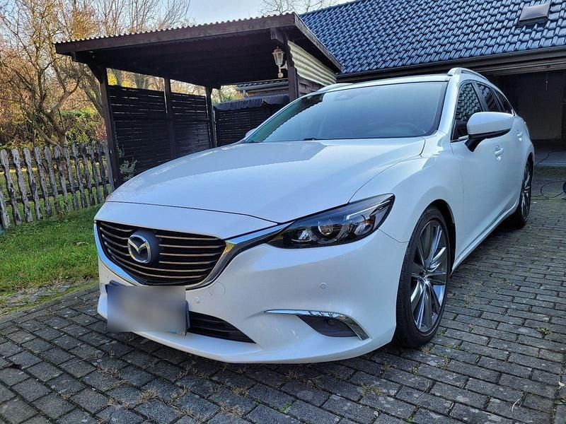 Gebraucht Mazda 6 Nakama 150 PS (110 kW) 2017 Weiß Kombi