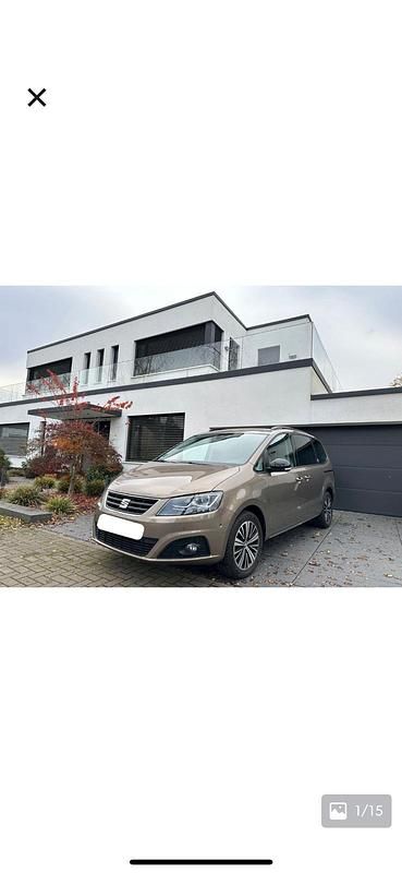 Gebraucht Seat Alhambra 150 PS (110 kW) 2017 Beige Van / Kleinbus
