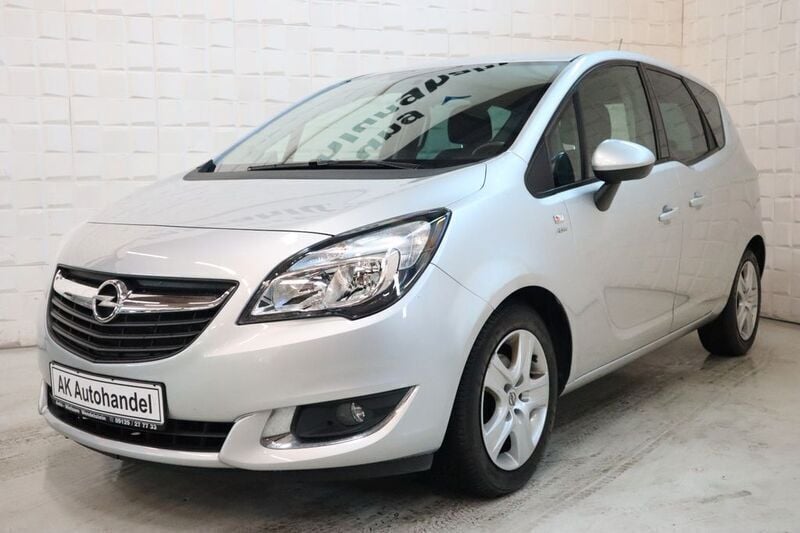 Silber Gebraucht 2017 Opel Meriva drive Van / Kleinbus | 9.490 € (Fairer Preis) - Bild 1/4
