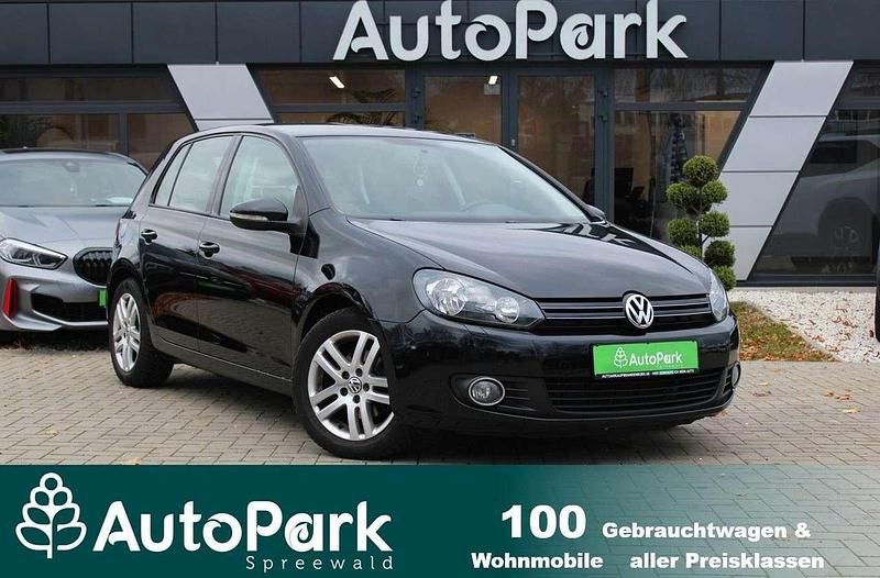 Schwarz Gebraucht 2008 VW Golf VI Comfortline Limousine | 6.250 € (Fairer Preis) - Bild 1/3