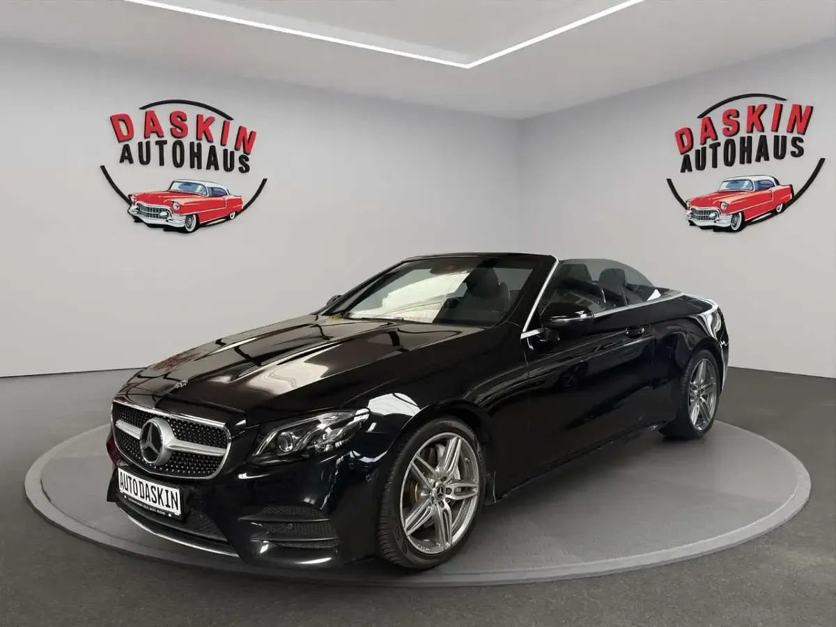 Gebraucht Mercedes E300 AMG line 245 PS (180 kW) 2017 Schwarz Cabrio