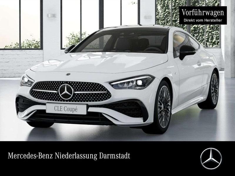 Weiß Gebraucht 2025 Mercedes CLE300 AMG Coupé | 64.590 € - Bild 1/4