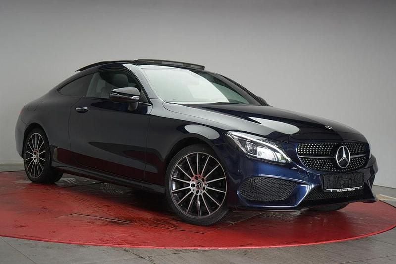 Cavansitblau Gebraucht 2017 Mercedes C220 AMG Coupé | 26.950 € (Etwas zu teuer) - Bild 1/4