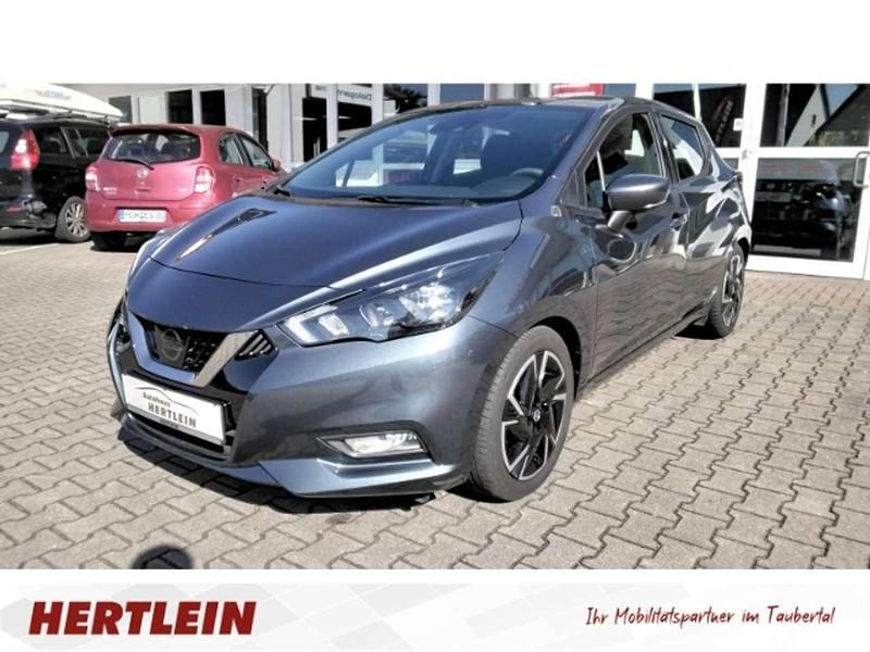 Gunmetal grey (metallic) Gebraucht 2021 Nissan Micra N-Way Kleinwagen | 13.990 € (Fairer Preis) - Bild 1/4