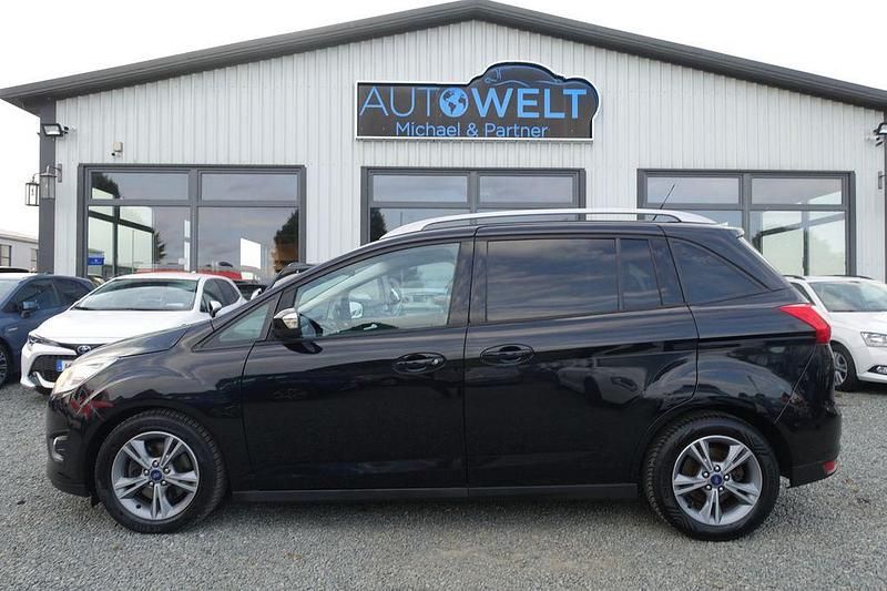 Schwarz Gebraucht 2014 Ford Grand C-Max Van / Kleinbus | 9.380 € (Teuer) - Bild 1/4