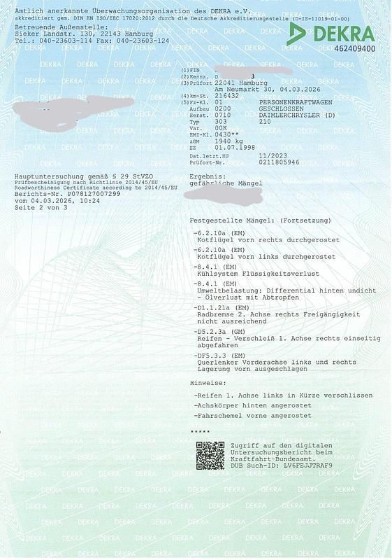 Gebraucht Mercedes E200 1998 Blau Limousine