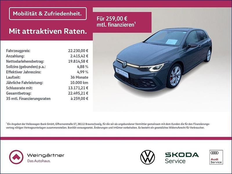 Grau Gebraucht 2022 VW Golf Business Limousine | 22.230 € (Etwas zu teuer) - Bild 1/4
