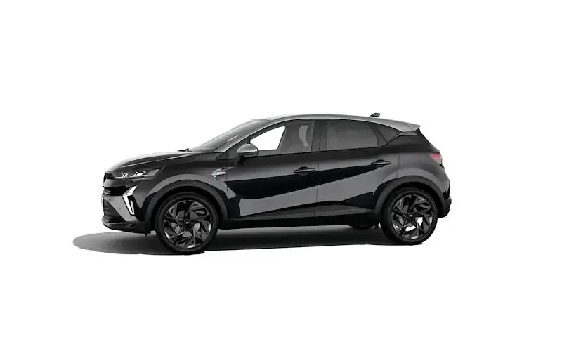 Neu Renault Captur Esprit Alpine 158 PS (116 kW) 2025 Zweifarbig: blackpearlschwarz und highlandgrau (schwarz) SUV