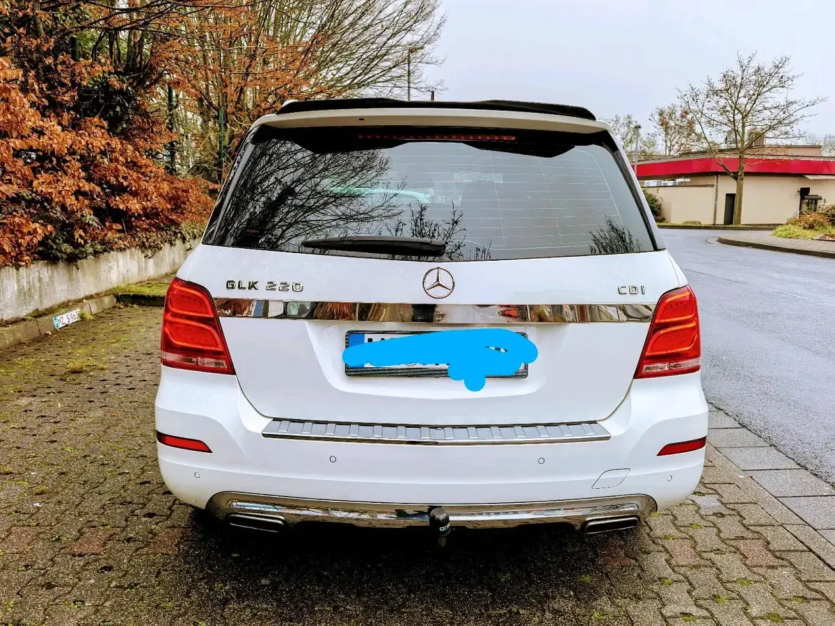 Gebraucht Mercedes GLK220 170 PS (125 kW) 2013 Weiß SUV