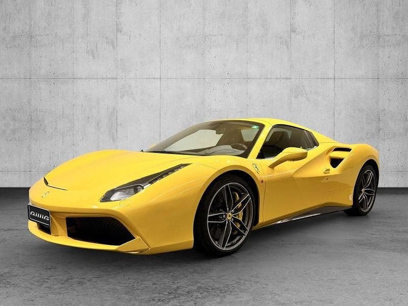 Gebraucht Ferrari 488 669 PS (492 kW) 2018 Gelb Cabrio