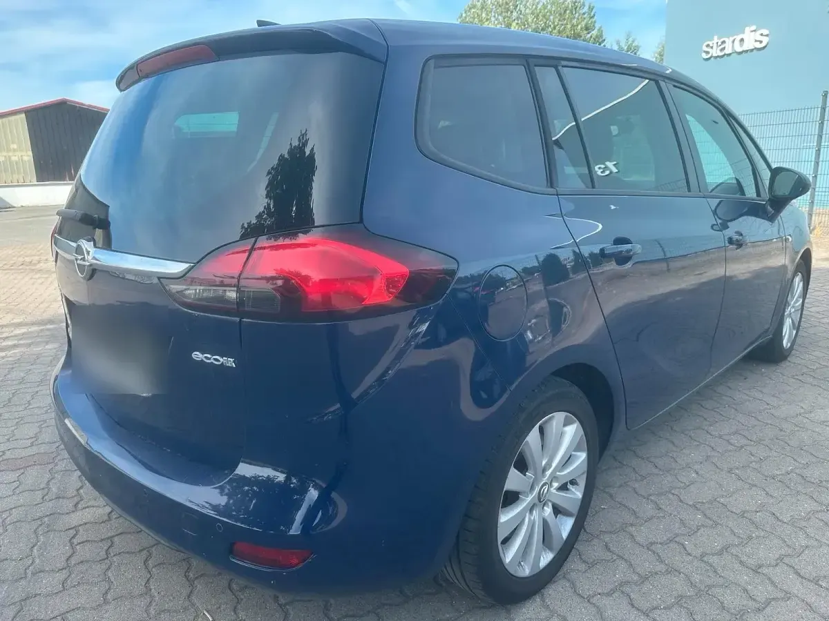 Gebraucht Opel Zafira 170 PS (125 kW) 2017 Blau Van / Kleinbus