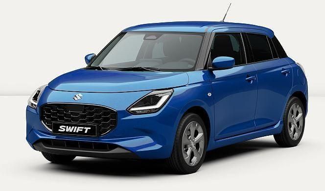 Neu Suzuki Swift Comfort 83 PS (61 kW) 2025 (wb1) frontier blue pearl metallic 1 Kleinwagen