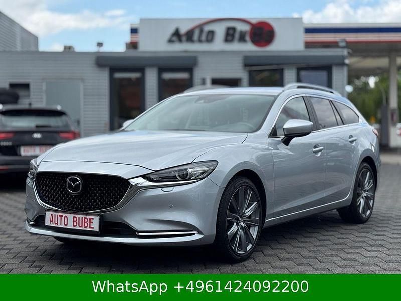 Silber Gebraucht 2023 Mazda 6 Exclusive-Line Kombi | 25.950 € (Superpreis) - Bild 1/4