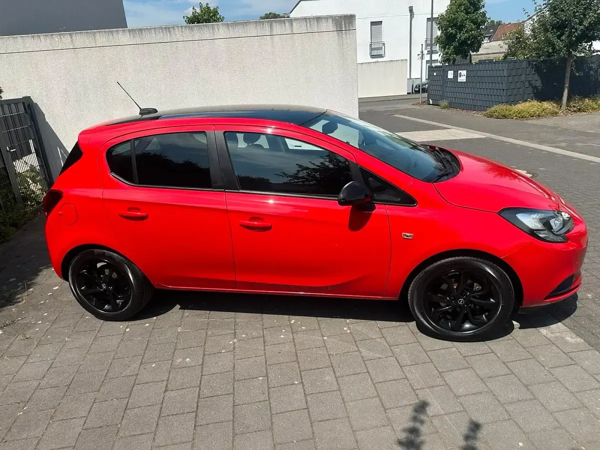 Gebraucht Opel Corsa Color Edition 90 PS (66 kW) 2018 Rot Kleinwagen
