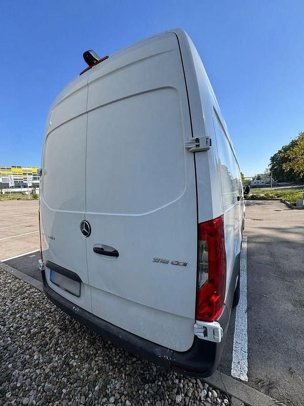 Używany Mercedes Sprinter 163 KM (119 kW) 2019 Biały Van