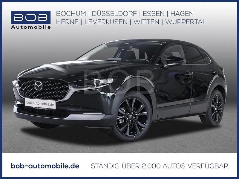 Jet black (schwarz) Gebraucht 2025 Mazda CX-30 Homura-Line SUV | 30.444 € - Bild 1/3
