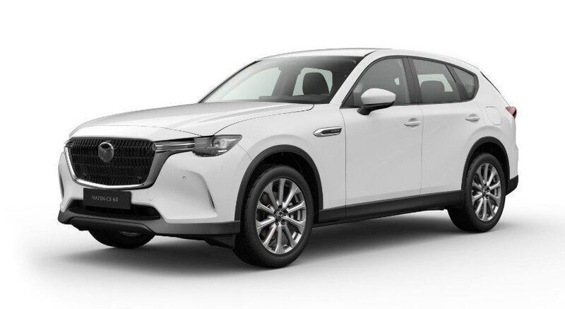 Arctic white Neu 2025 Mazda CX-60 Exclusive-Line SUV | 46.485 € - Bild 1/4
