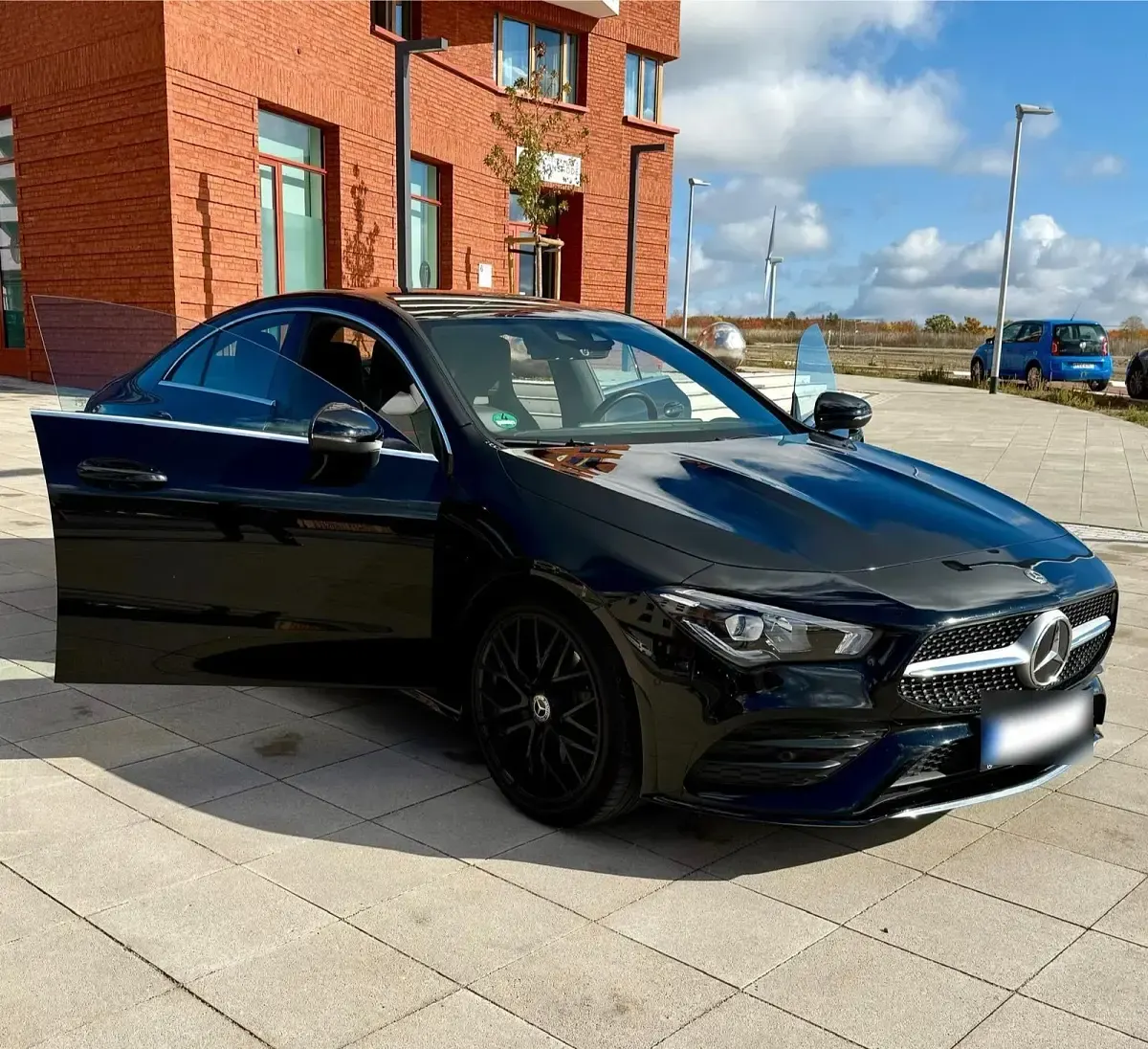 Gebraucht Mercedes CLA200 163 PS (119 kW) 2020 Schwarz Coupé