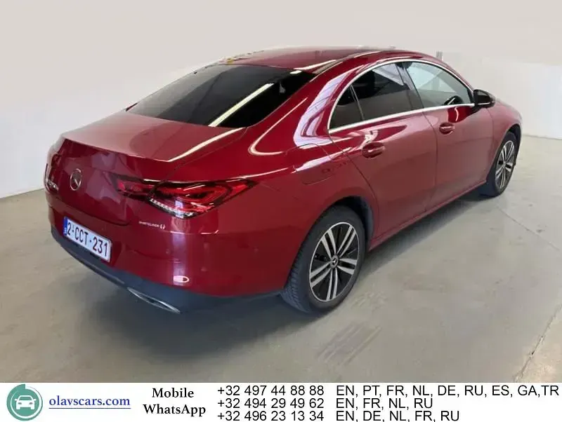 Usata Mercedes CLA250e Progressive 218 CV (160 kW) 2022 Rosso Berlina
