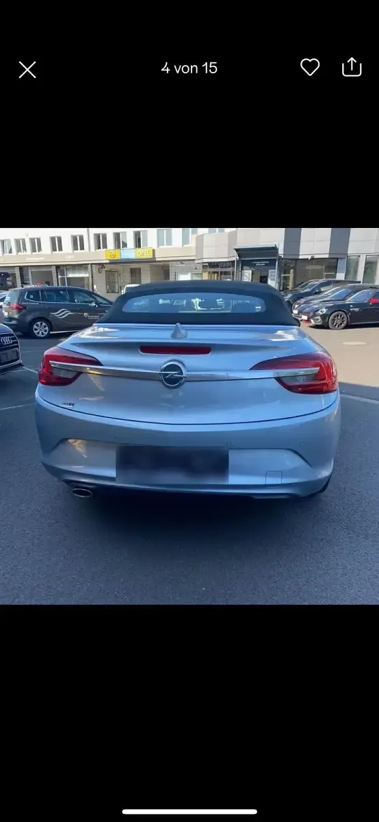 Gebraucht Opel Cascada Edition 140 PS (102 kW) 2015 Blau Cabrio