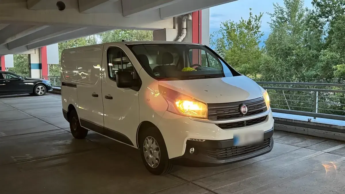 Gebraucht Fiat Talento 121 PS (88 kW) 2019 Weiß Van / Kleinbus