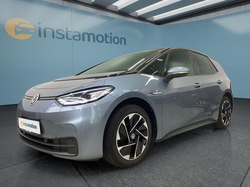 Blau Gebraucht 2021 VW ID.3 Pro Kleinwagen | 22.999 € (Fairer Preis) - Bild 1/4