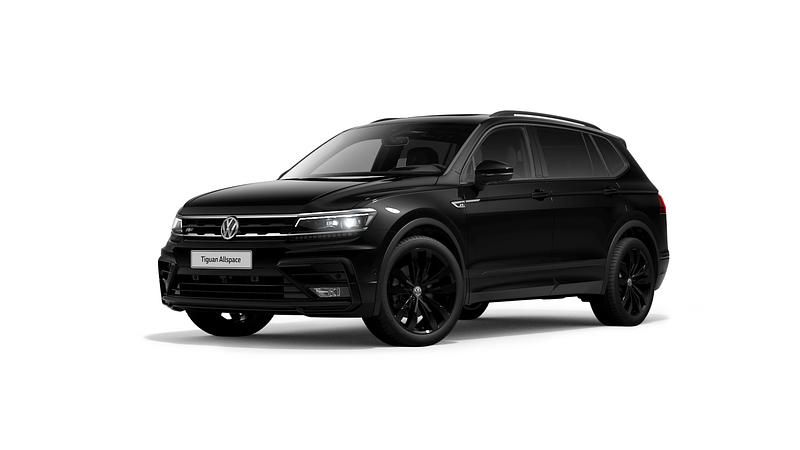 Schwarz Gebraucht 2021 VW Tiguan Allspace Highline SUV | 42.991 € (Teuer) - Bild 1/1