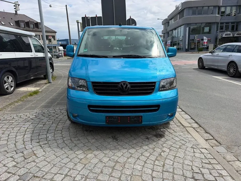 Gebraucht VW Multivan United 174 PS (127 kW) 2009 Blau Van / Kleinbus