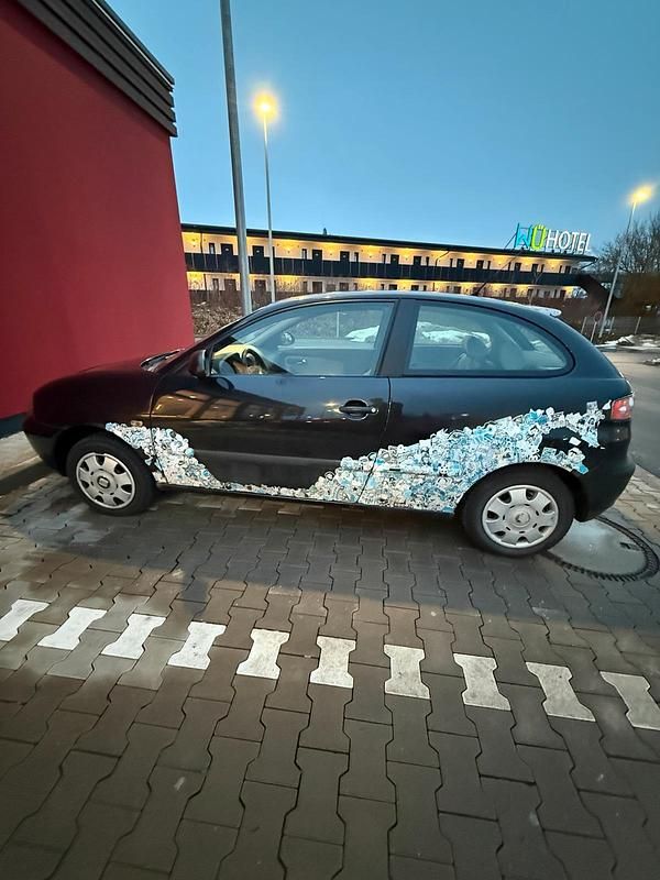 Gebraucht Seat Ibiza 70 PS (51 kW) 2003 Schwarz Kleinwagen