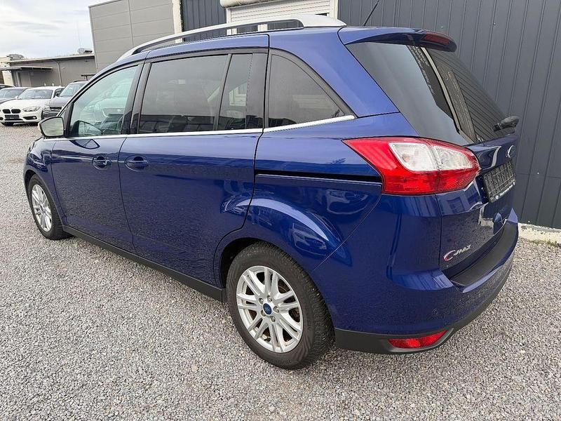 Gebraucht Ford Grand C-Max Titanium 150 PS (110 kW) 2014 Blau Van / Kleinbus
