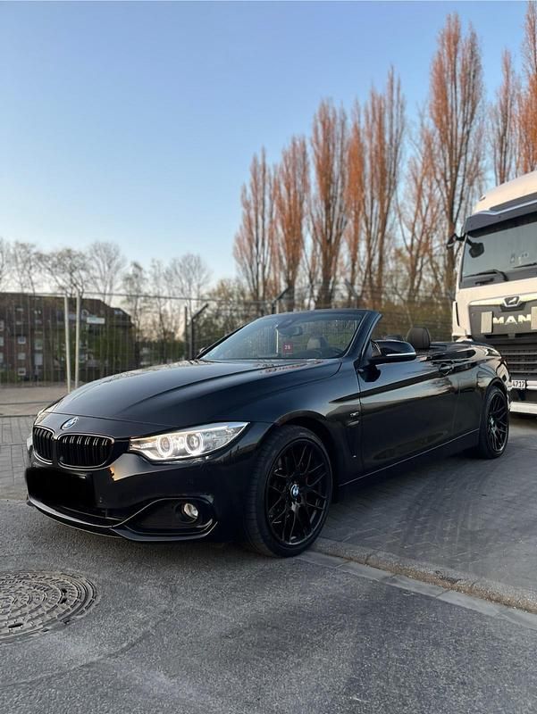 Schwarz Gebraucht 2015 BMW 435 Cabrio | 27.000 € (Fairer Preis) - Bild 1/4