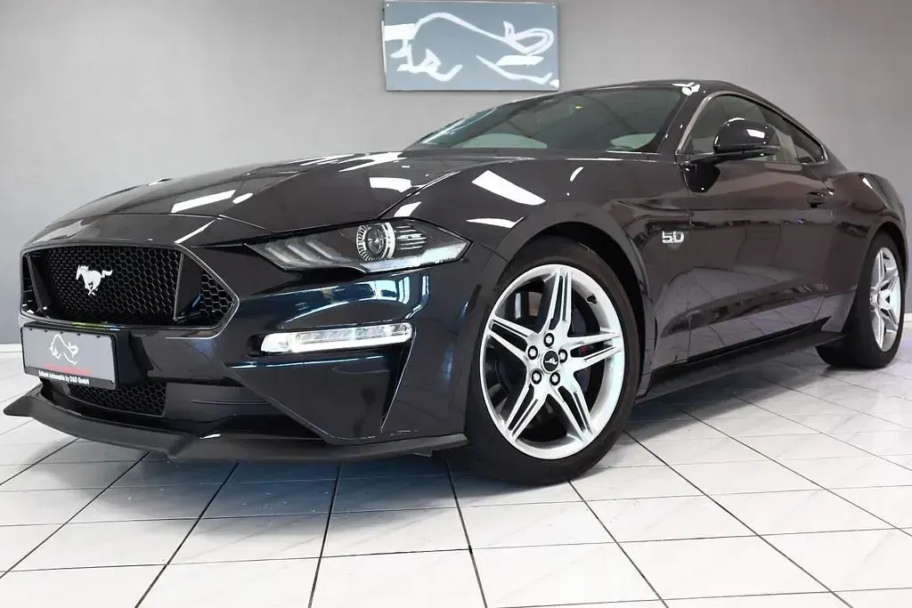 Gebraucht Ford Mustang 449 PS (330 kW) 2023 Dark matter/starlight grey (metallic) Coupé