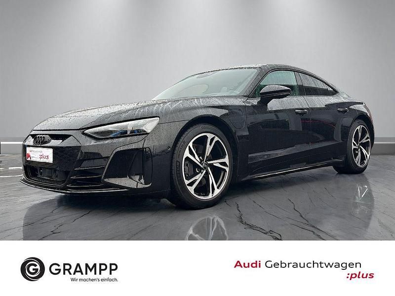 Mythosschwarz metallic Gebraucht 2022 Audi e-tron GT quattro Sport Limousine | 53.860 € (Guter Preis) - Bild 1/4