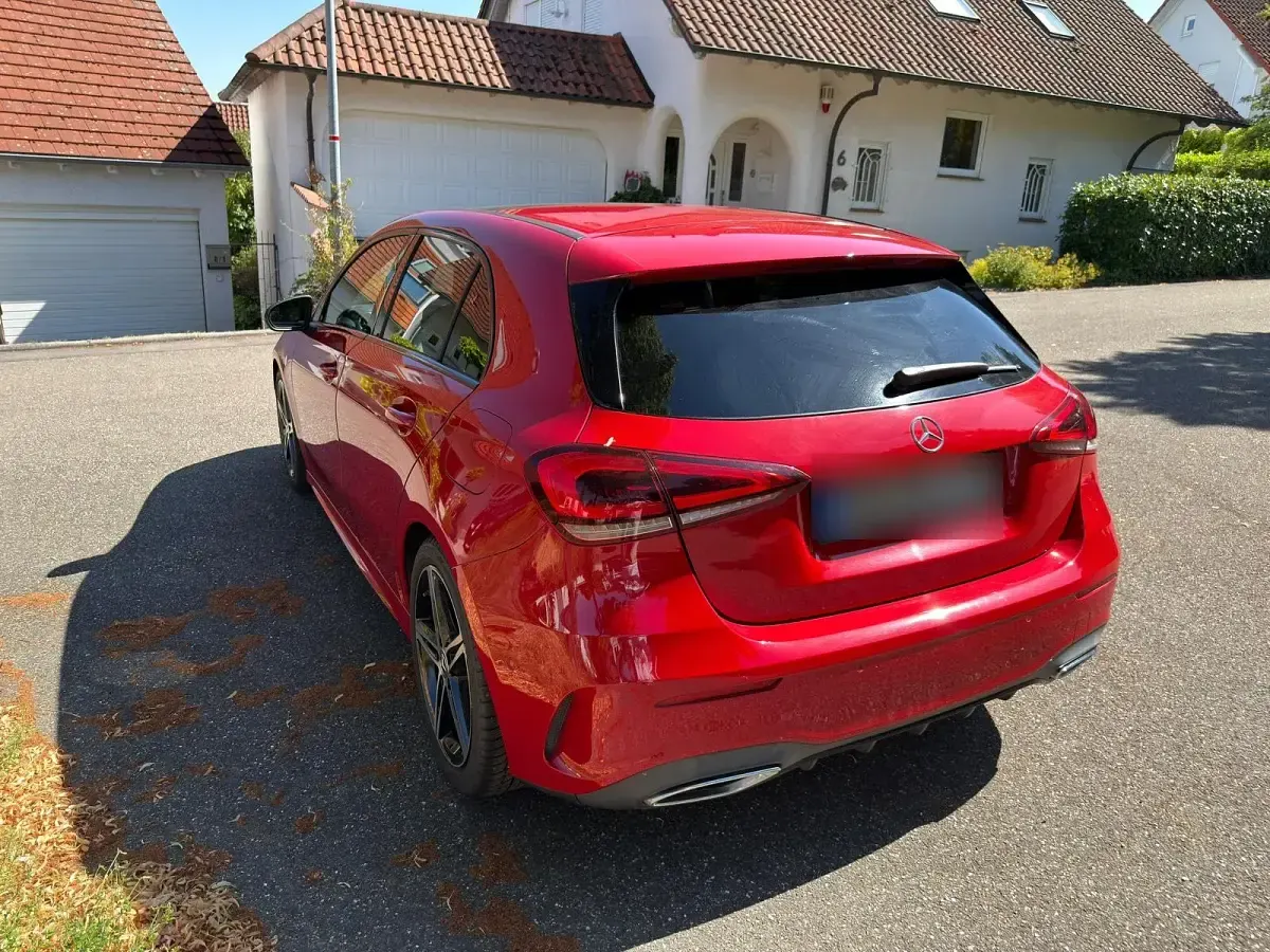 Gebraucht Mercedes A250 AMG line 224 PS (164 kW) 2018 Rot Limousine