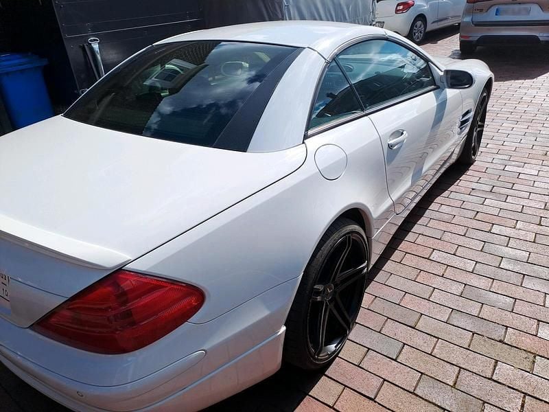 Gebraucht Mercedes SL500 306 PS (225 kW) 2003 Weiß Cabrio