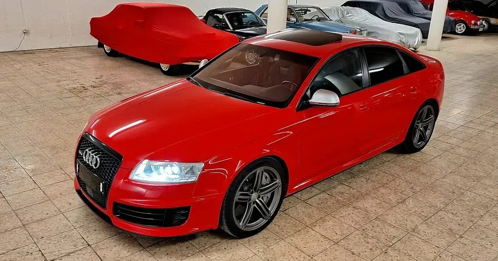 Gebraucht Audi RS6 Exclusive 579 PS (425 kW) 2010 Rot Limousine