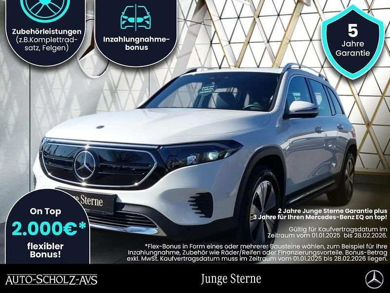 Weiß Gebraucht 2024 Mercedes EQB250 Progressive SUV | 36.379 € (Fairer Preis) - Bild 1/4