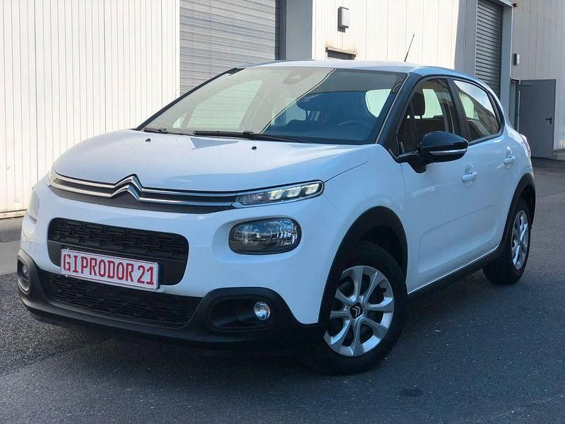 Weiß Gebraucht 2019 Citroën C3 PureTech Kleinwagen | 7.973 € (Guter Preis) - Bild 1/3